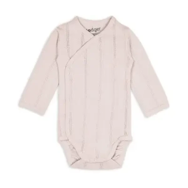 LODGER Body s dlouhým rukávem Pointelle Powder vel. 68