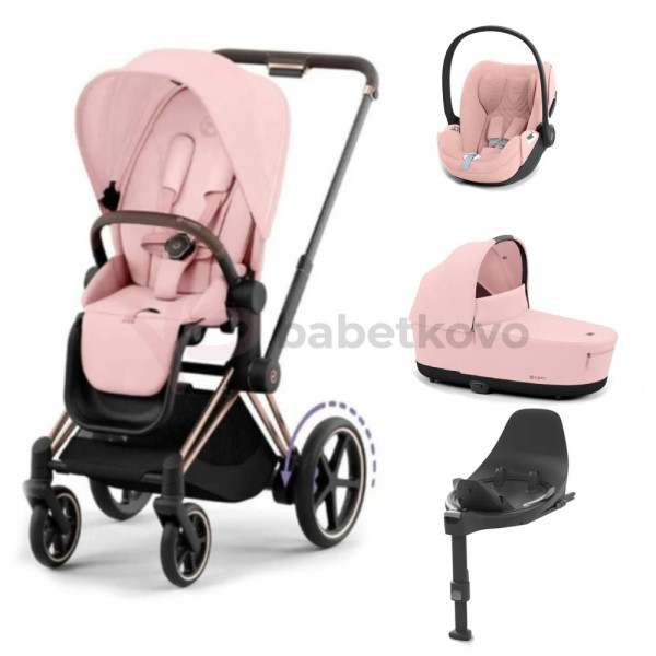 CYBEX E-PRIAM 4-kombinácia ROSEGOLD Peach pink