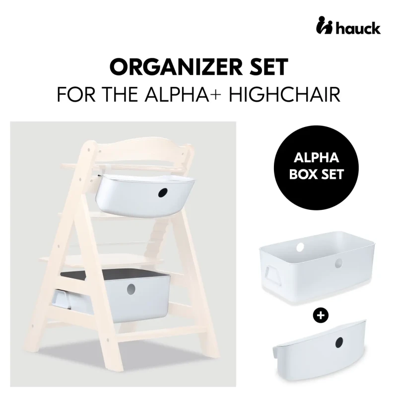 Hauck Box set k stoličke Alpha+, white