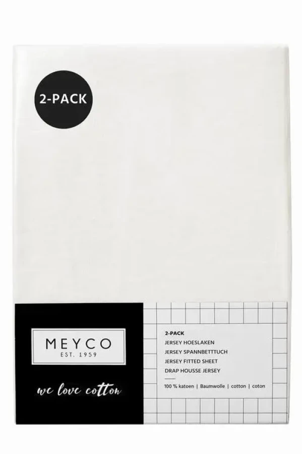 Meyco Džersejová plachta 60x120 - Off White