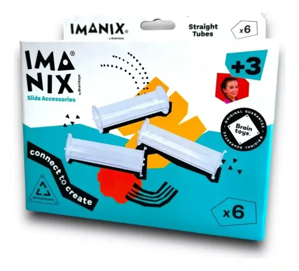 IMANIX PRÍSLUŠENSTVO SLIDE STRAIGHT TUBES - 6 KUSOV