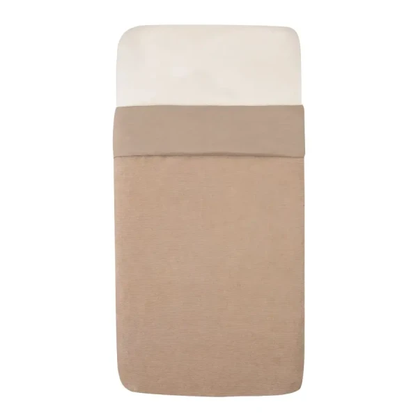 Witlof for kids deka Tuck-inn (TOG 0,9) 60 x 120 cm Urban Taupe velvet rib