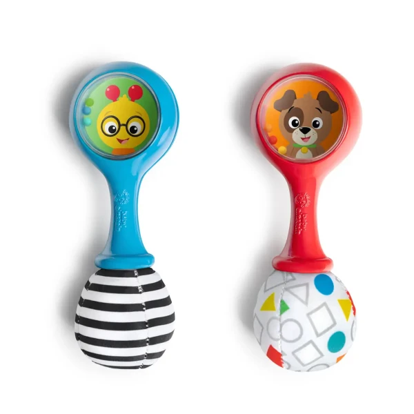 BABY EINSTEIN Hračka hrkálka Shake & Groove™ 2ks, 0m+