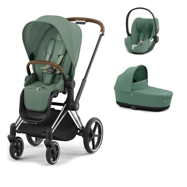 CYBEX PRIAM 3-kombinácia CHROME BROWN Leaf Green