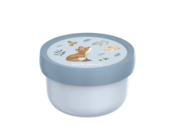 Little Dutch Box na ovocie s vidličkou Forest Friends