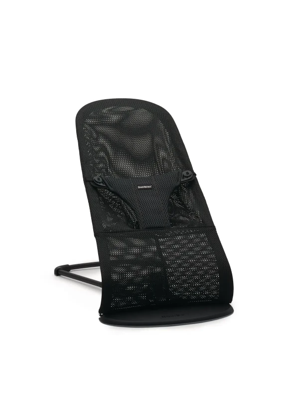 BABYBJORN lehátko Bliss Black mesh, čierna konštrukcia