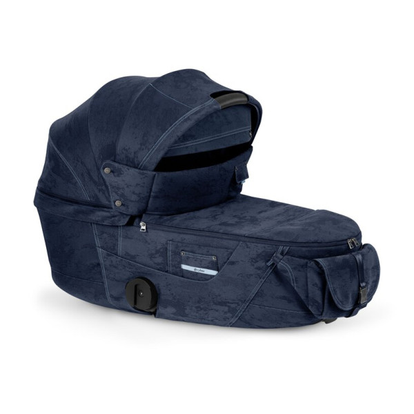 CYBEX PRIAM 5 Style Hlboká skladacia vanička Rebellious Luxury Denim Blue