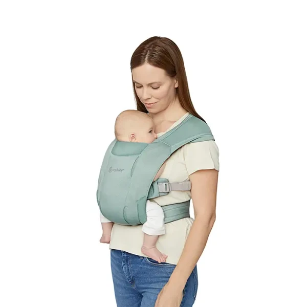 ERGOBABY  Nosič EMBRACE - SOFT AIR MESH - Sage