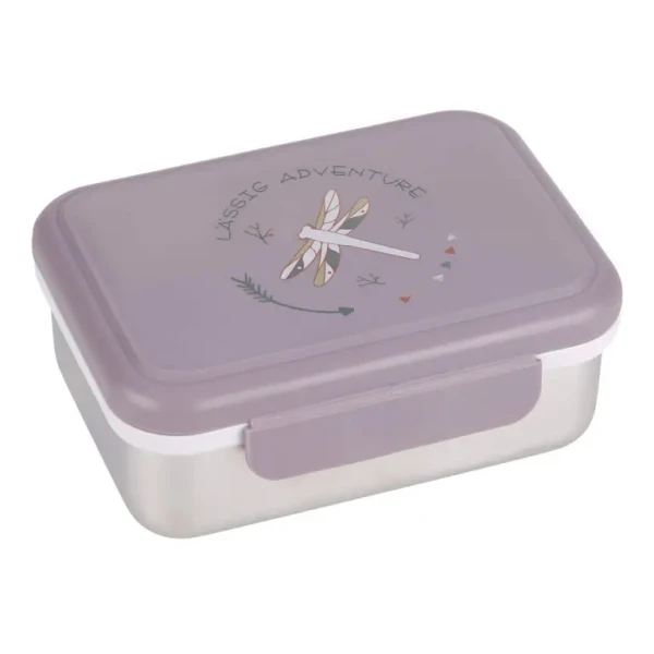 Lässig box na desiatu Lunchbox Stainless Steel Adventure dragonfly