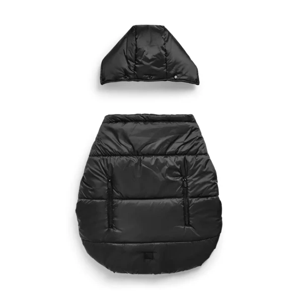 Elodie Details 2v1 kryt na nosič a kočík Cosy Cover - Black