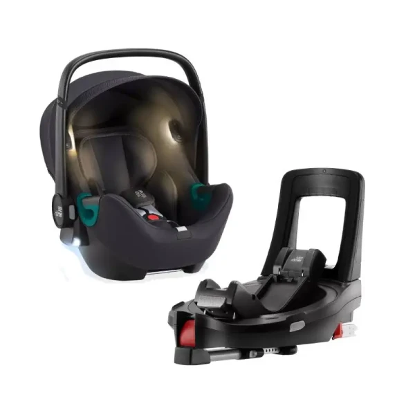 BRITAX RÖMER Autosedačka Baby-Safe iSense, Fossil Grey + Baby-Safe iSense Flex Base