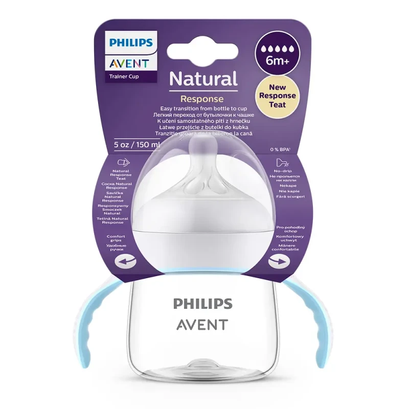 Philips AVENT Fľaša na učenie Natural Response 150 ml, 6m+
