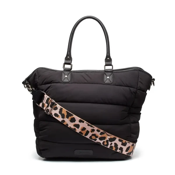 Little Company Prebaľovacia taška Turin shopper black polstrovaná