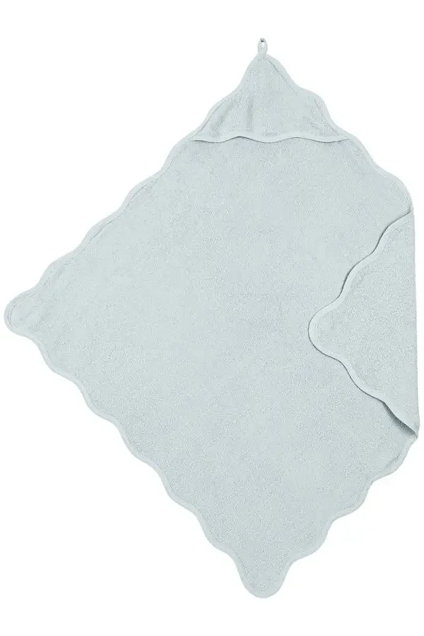 Meyco Froté Osuška s kapucňou Wavy - Grey blue