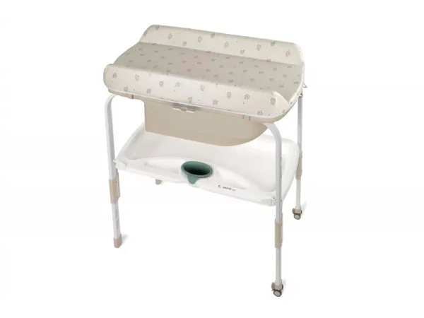 JANE Prebaľovací pult s vaničkou Flip Botanic