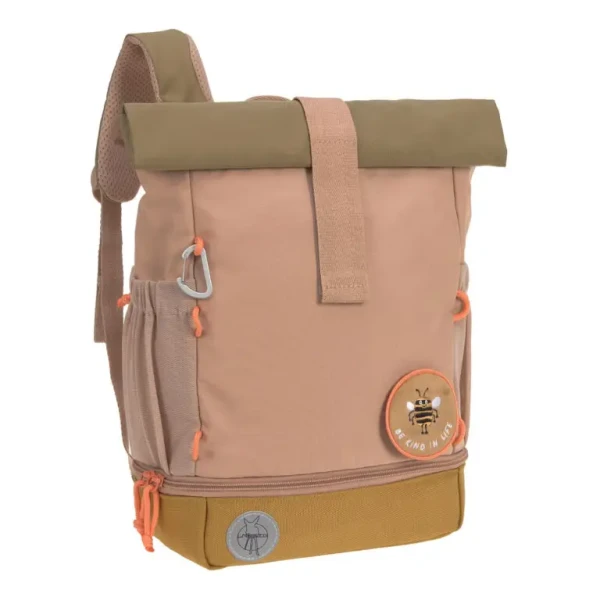 Lässig detský batoh Mini Rolltop Backpack Nature hazelnut