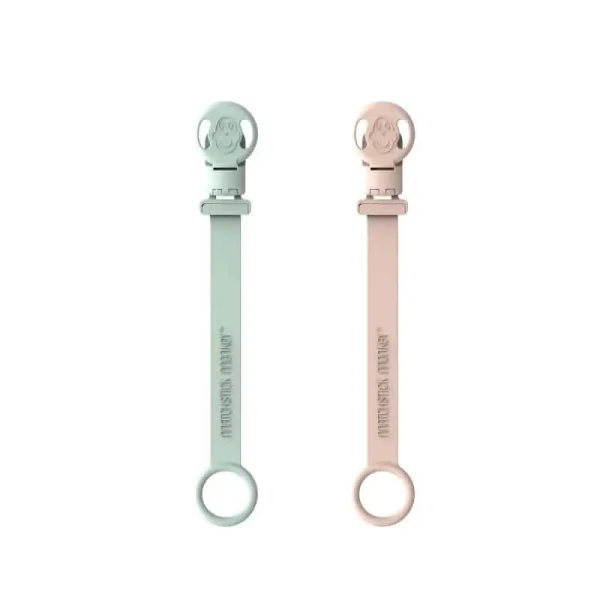 MATCHSTICK MONKEY SET KLIPOV MINT GREEN/ DUSTY PINK