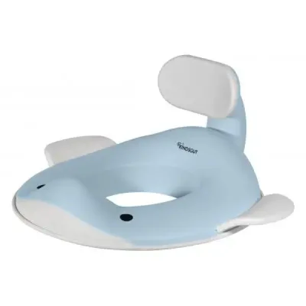 KINDSGUT Sedátko na WC Veľryba Svetlo modrá
