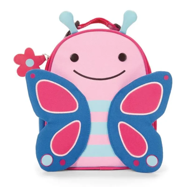 SKIP HOP Zoo taštička desiatová Motýlik 3r+