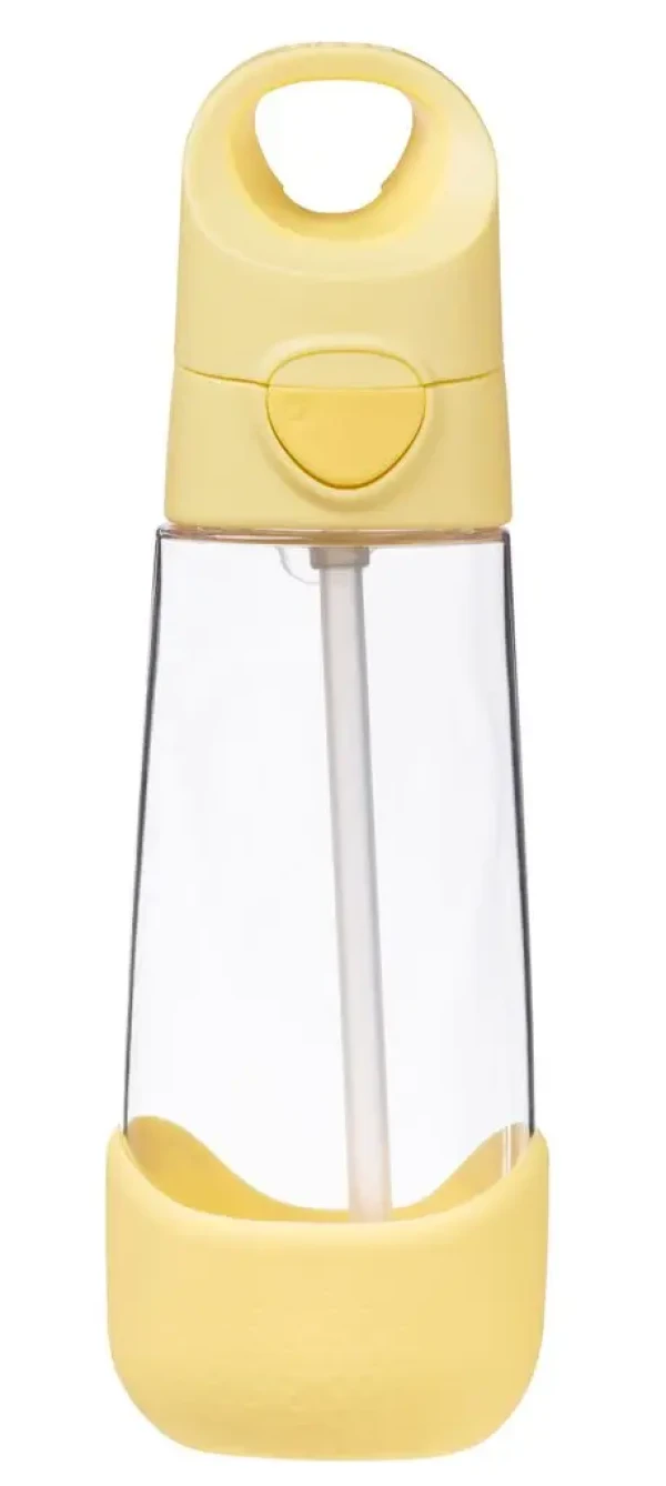 B.BOX Fľaša na pitie so slamkou 600 ml - lemon twist