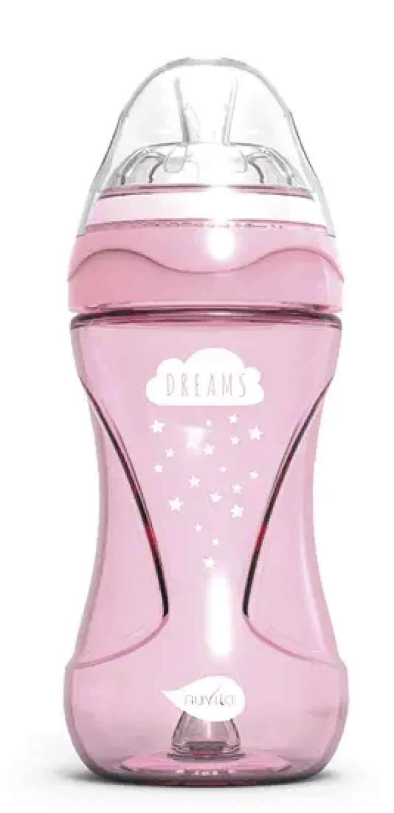 NUVITA Fľaška Mimic Cool 250ml, Light pink