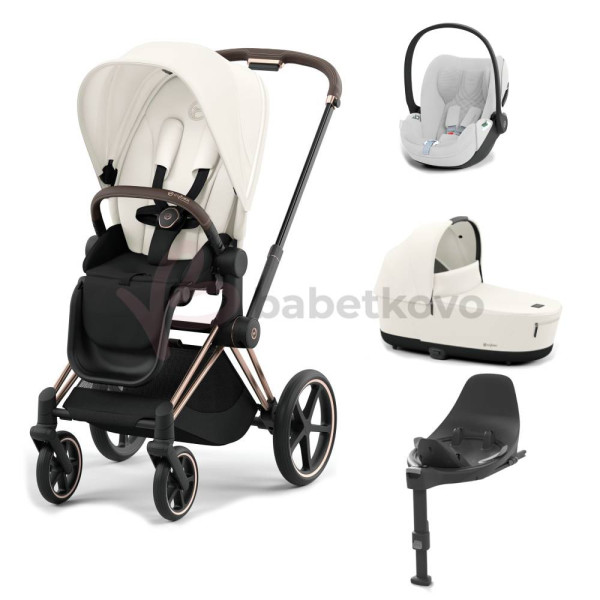 CYBEX PRIAM 4-kombinácia ROSEGOLD Off White