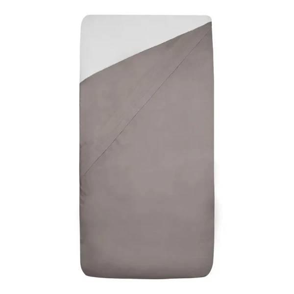 Witlof for kids prostěradlo se zesíleným lemem Tuck-inn 40 x 80 cm Warm Grey
