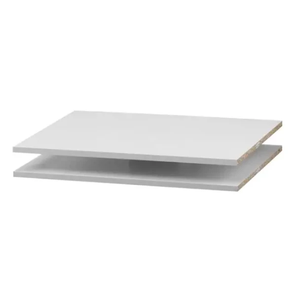 Faktum Poličky 2 ks k trojdielnej skrini Colette White Wardrobe XL