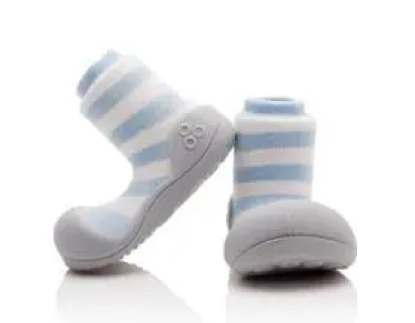 ATTIPAS Topánočky Natural Herb AN06 Blue XL veľ.22,5, 126-135 mm