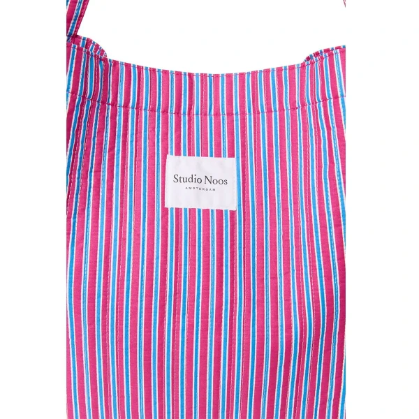 STUDIO NOOS - Poplin MOM BAG Rasberry Striped