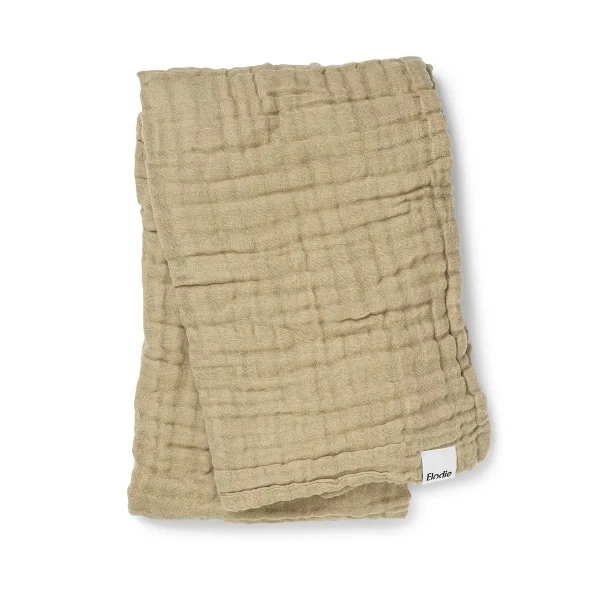 Elodie Details Mušelínová deka Crinkled blanket - Pure Khaki