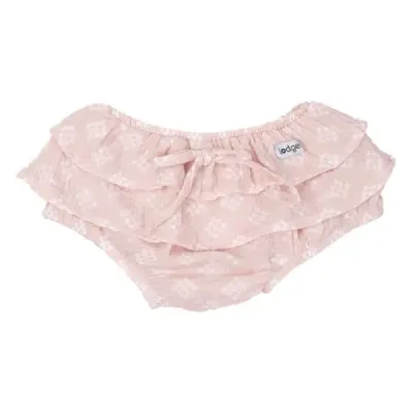 LODGER Bavlnené kraťasky Bloomer Frills Tribe Muslin Tan 62