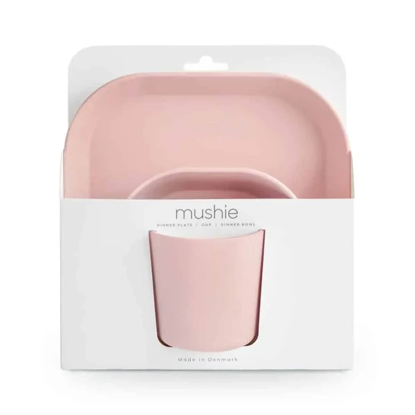 MUSHIE HRANATÁ JEDÁLENSKÁ SADA - BLUSH