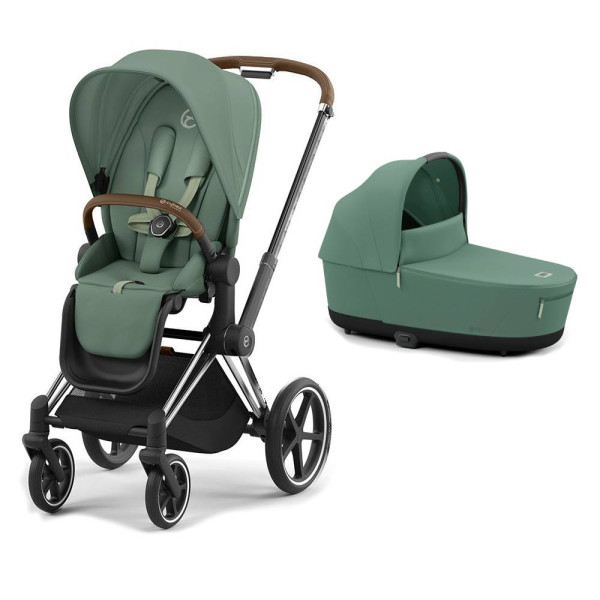CYBEX PRIAM 2-kombinácia CHROME BROWN Leaf Green
