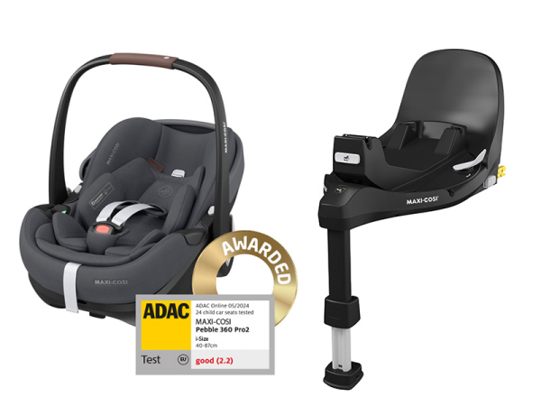 Maxi-Cosi Pebble 360 Pro 2 autosedačka Twillic Graphite + základňa FamilyFix 360 Pro