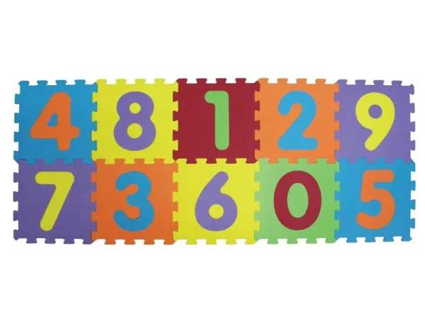 Ludi Puzzle penové 143x48 cm čísla