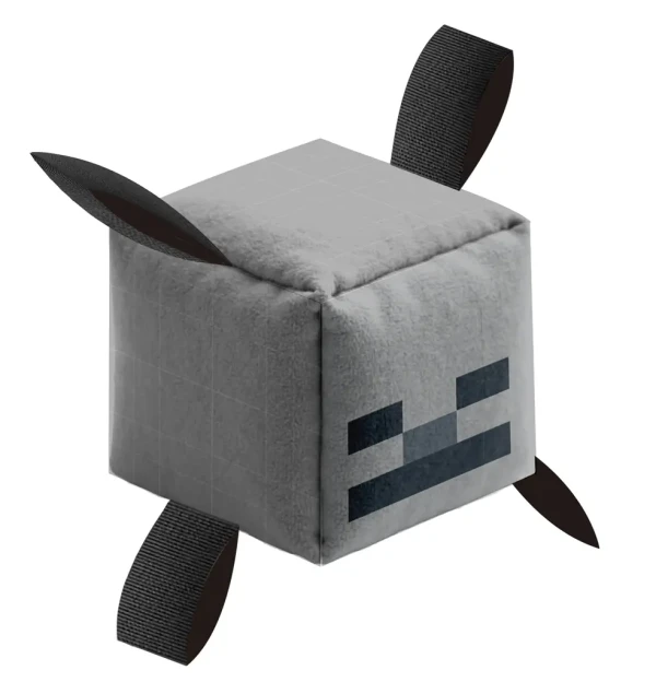 MINECRAFT Hračka pre psov žuvací blok Skeleton