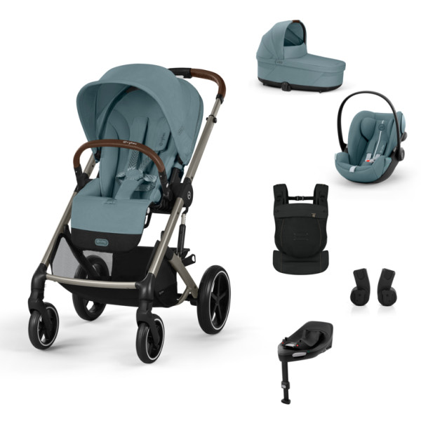 CYBEX BALIOS S LUX BUNDLE SET M + nosič AMYA 2026 Stormy Blue