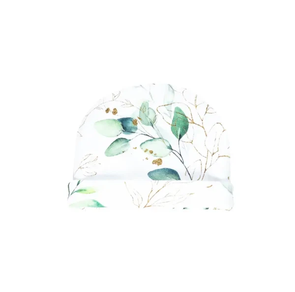 ENIE BABY Čiapka detská s ohybom Golden Leaves Uni 6-9m