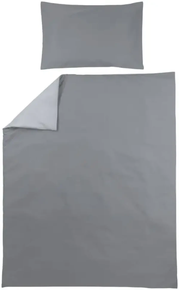 Meyco Obliečky 100x135 cm - Uni grey/light grey