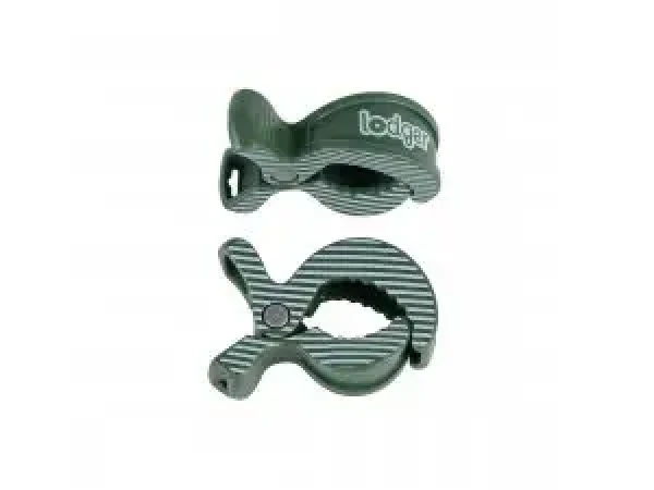 LODGER Swaddle Clip print 2packs Green Bay-Stripe