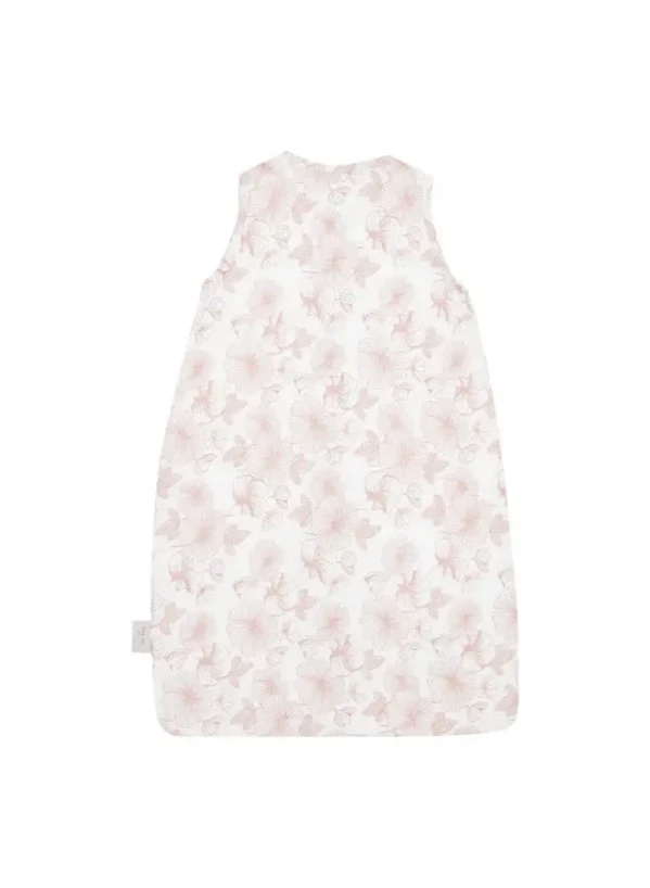 Witlof for kids mušelínový spací vak 90 cm (TOG 0,7) Flower Powder