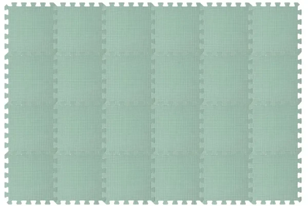 Rialto Baby Hracia podložka puzzle Light Green 180x120cm