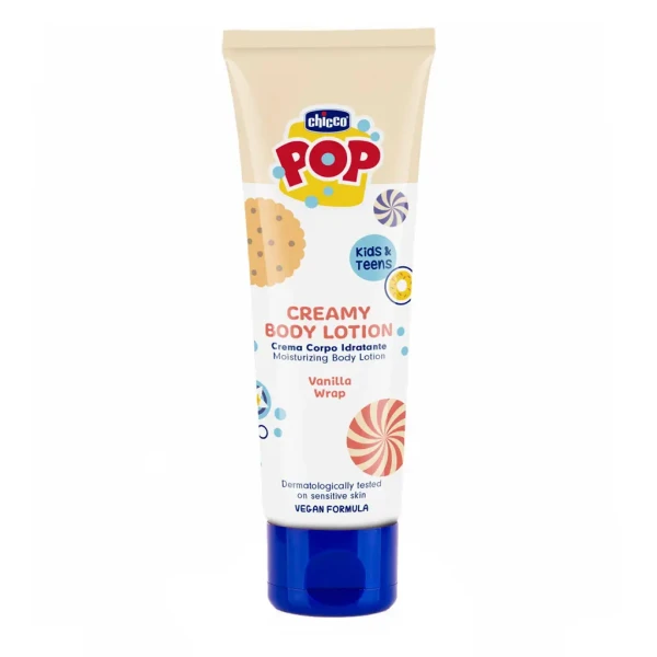 CHICCO Krémové tělové mléko Vanilla POP pro děti a teenagery 150ml
