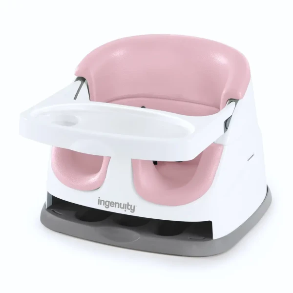 INGENUITY Podsedák na stoličku 2v1 Baby Base™ Peony™ 6m+ do 22kg