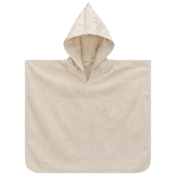 Fillikid detské pončo dog beige