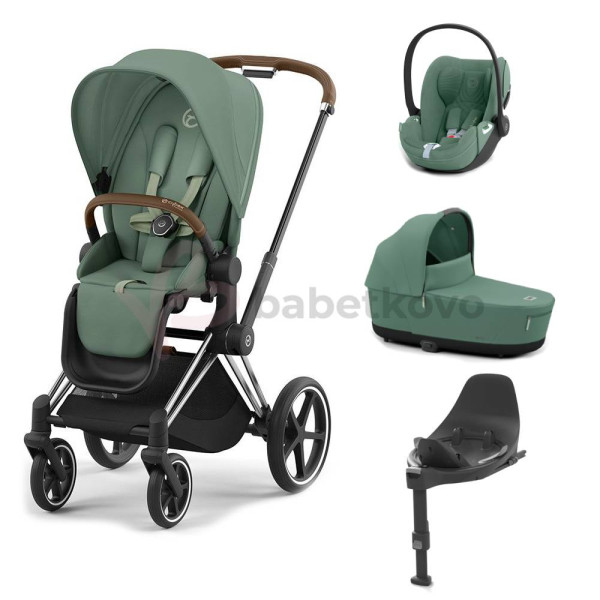 CYBEX PRIAM 4-kombinácia CHROME BROWN Leaf Green