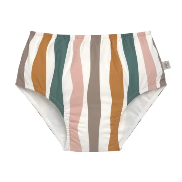LÄSSIG Swim Diaper Girls 2024 waves pink/nature 07-12 mon.