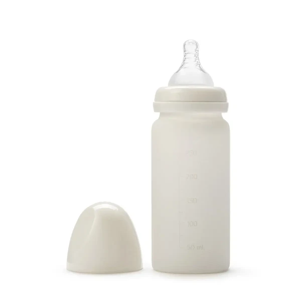 Elodie Details Sklenená kojenecká fľaša - Vanilla White