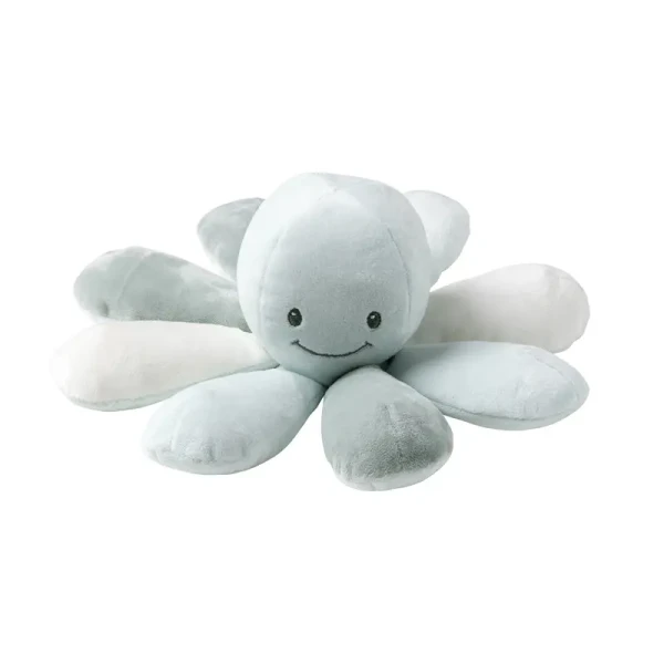 NATTOU Doukidou Hračka chobotnička edukačná plyšová mint